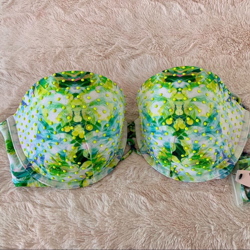 Victoria’s Secret Floral Beach Bandeau 34DD